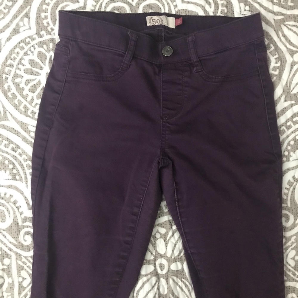 Dark purple Jeggings